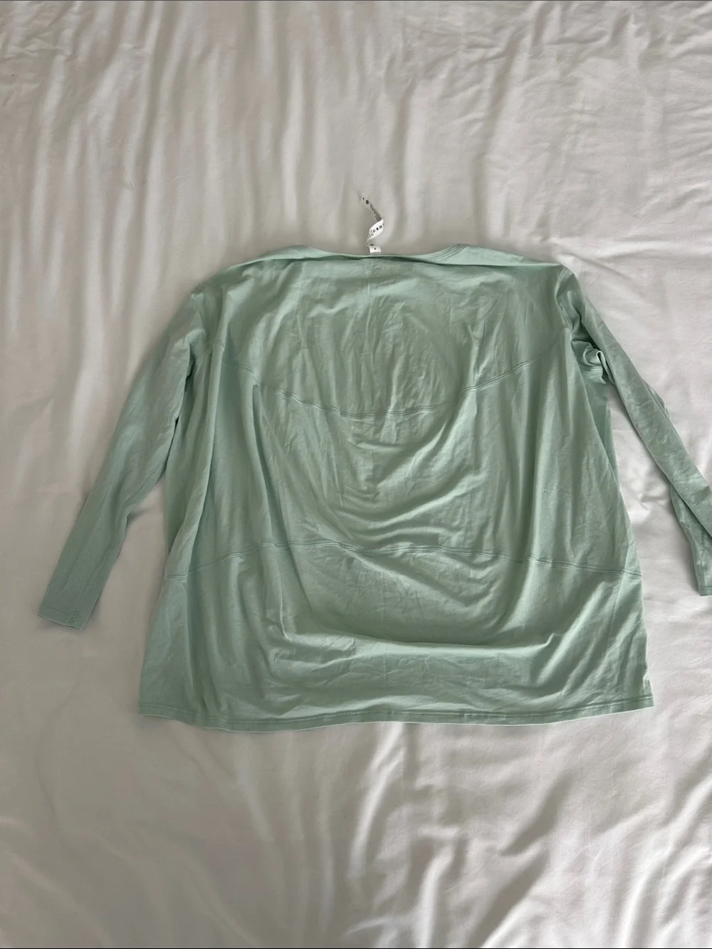 lululemon athletica Long Sleeve Tee in Mint Green